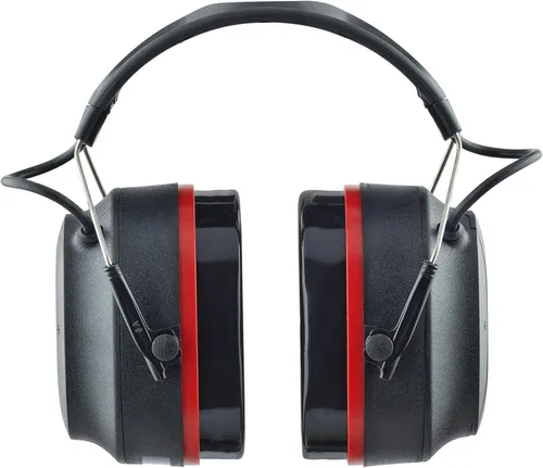 Vista 11 de 3M Pro-Protect + Cojines de Gel - Protector auditivo electrónico, clasificación de reducción de ruido (NRR) de 26 dB, orejeras Bluetooth, altavoces