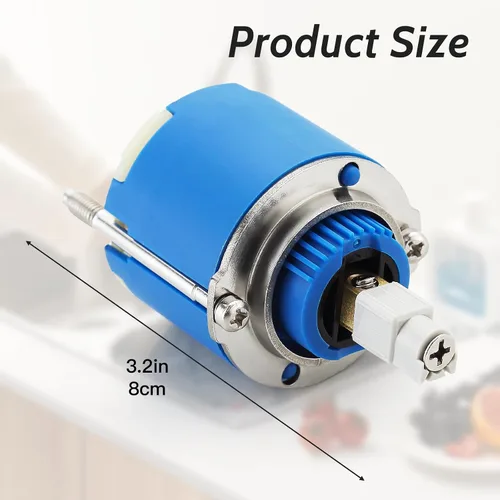 Vista 2 de Compatible con Grohe 46048000 Cartucho de repuesto de cartucho de grifo con válvula mezcladora de una sola mano Cartucho de cerámica