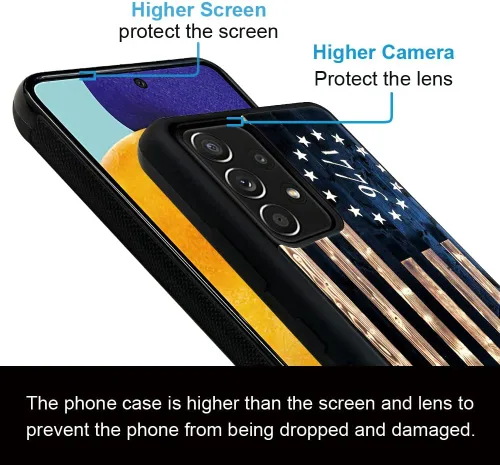 Vista 4 de DAIZAG Funda compatible con Samsung Galaxy A53 5G, protección completa, a prueba de golpes, antiarañazos, funda de poliuretano termoplástico