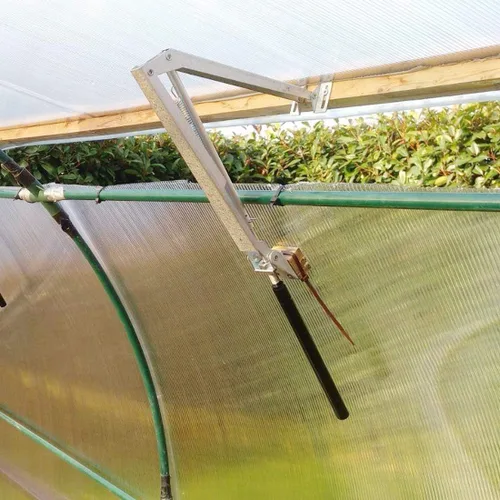 Vista 3 de BIBISTORE Abridor de ventilación automático de invernadero, kit de apertura de ventilación de techo solar para invernaderos de madera y aluminio