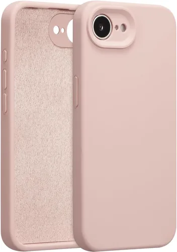 Vista 57 de Funda de silicona para iPhone Air, con [protección completa de la cámara] [forro de microfibra suave antiarañazos], funda de silicona líquida ultra