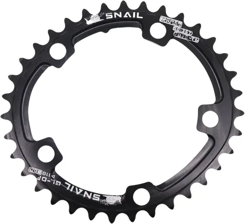 Vista 7 de Plato para bicicleta de carretera 110BCD doble plato 5 brazos redondo ovalado 2X 50T 34T 35T 53T 39T 52T 36T Gravel para Sram Red Rival S350 S900