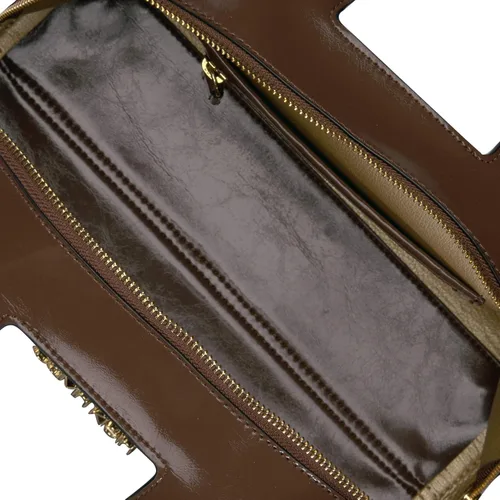 Vista 7 de Calvin Klein Neat Glazed Patent Statement - Bolso