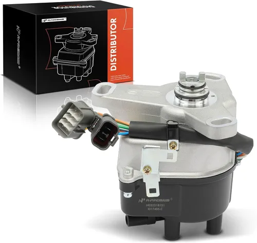 Vista 10 de Distribuidor de encendido A-Premium con módulo, tapa y rotor compatible con Honda Accord 1990-1991 2.2L Compatible con Honda Accord 1990 1991