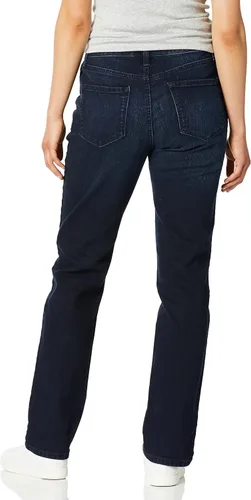 Vista 2 de Bandolino Mandie Signature Fit - Jeans de corte alto y pierna recta para mujer