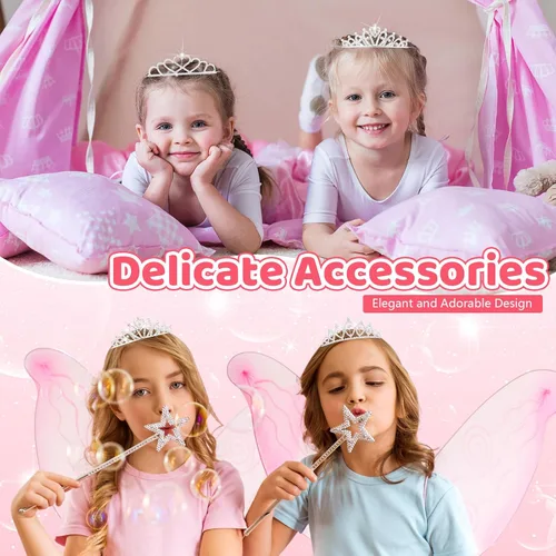 Vista 12 de 32 piezas de tiara de cristal para niñas, tiara de diamantes de imitación, diadema de princesa de cristal, corona de corazón plateado, diadema