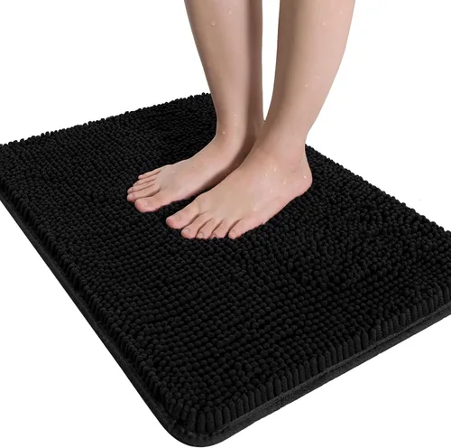 Vista 34 de LOCHAS - Alfombra de baño de lujo lanuda de 24 x 17 pulgadas, color beige