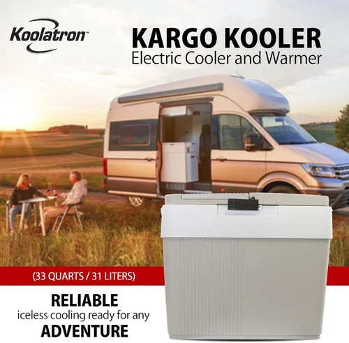 Vista 8 de Koolatron 33 cuartos Kargo Kooler, talla única , Blanco