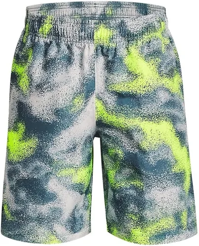Vista 3 de Under Armour Pantalones cortos estampados UA Woven para niños