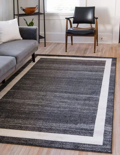 Vista 16 de Alfombra Unique Loom colección Del Mar - Maria (2,16 m x 3,05 m, Rectangular, Azul marino/ Marfil)