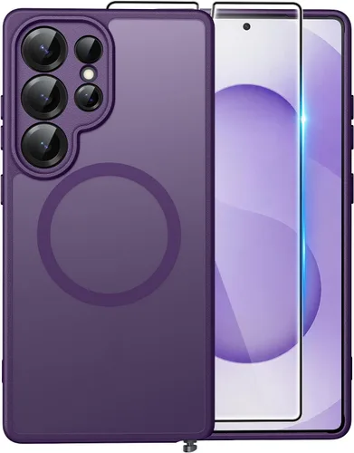 Vista 305 de FNTCASE - Funda para iPhone 16 Pro: magnética, mate, translúcida, de grado militar, protectora contra caídas, resistente, fina, duradera y a prueba