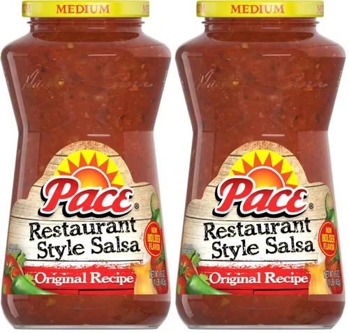 Vista 12 de Pace Salsa mediana gruesa con bajo contenido de sodio, tarro de 16 onzas