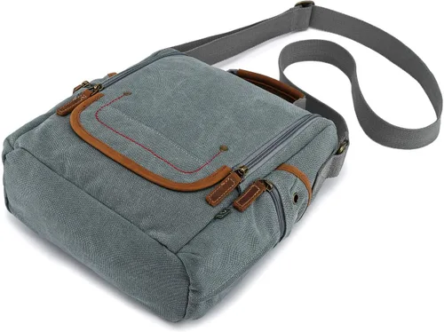 Vista 5 de Bandolera TSD Brand Atona Traveler de lona