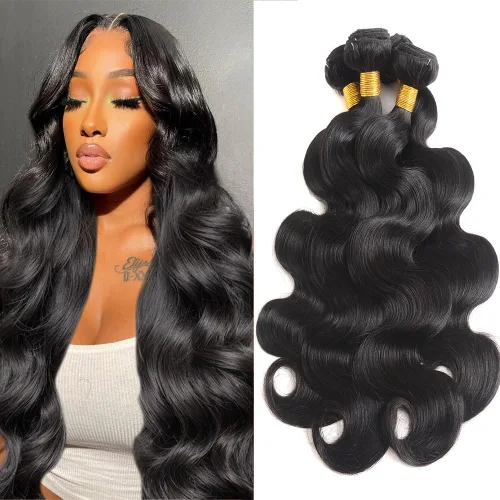 Vista 8 de 12A Brazilian Deep Wave Human Hair Bundles 14 16 18Inch 100% Unprocessed Brazilian Virgin Human Hair Weave 3Bundles Deep Wave Curly Hair Extensions