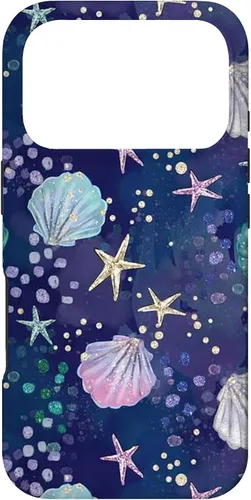 Vista 30 de Summer Aesthetic Seashell Purple Ocean Case for iPhone 17