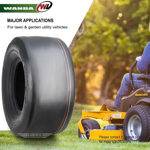 Vista 5 de WANDA 11x4-5 Neumático de césped para carrito utilitario de cortacésped de giro cero 11x4x5 11x4.00-5/4 capas - 13204