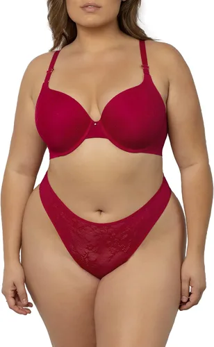 Vista 8 de Smart & Sexy Sujetador tipo camiseta de encaje liso para mujer