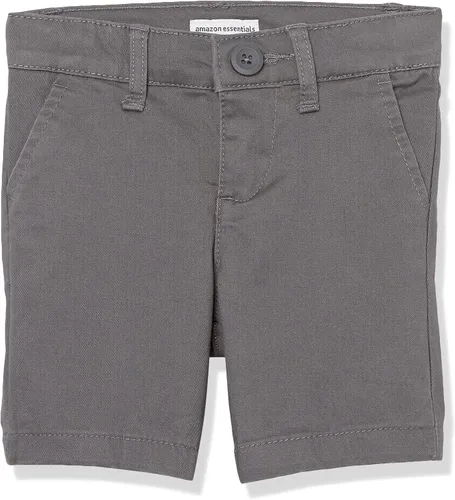 Vista 3 de Tienda Essentials Pantalones cortos de uniforme para niñas y niños pequeños, multipacks
