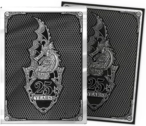 Vista 2 de Dragon Shield Fundas de arte mate 25 aniversario 100 CT - Fundas TCG suaves y resistentes Compatible con Pokemon, One Piece & Magic the
