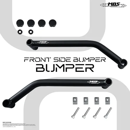 Vista 2 de MOS Protección de parachoques laterales delanteros para Yamaha Zuma 125 2022-2025