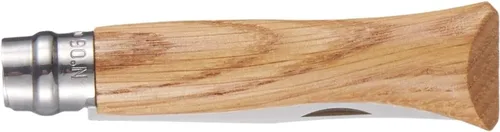 Vista 8 de OPINEL No.06-No.09 Premium Woods, cuchillo de bolsillo plegable de acero inoxidable, fabricado en Francia (No.06/Oak)