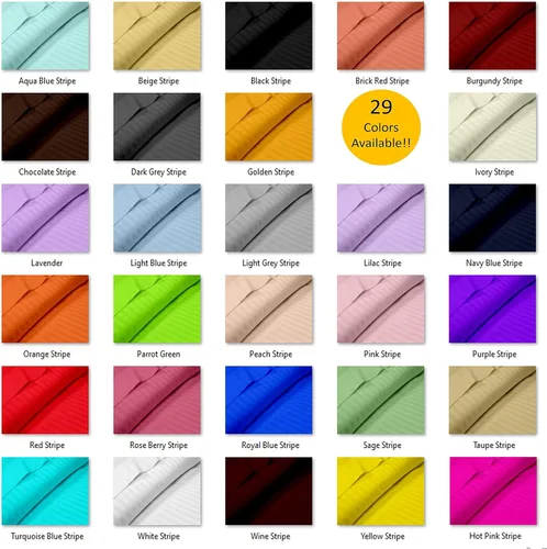Vista 6 de True Luxury Twin Sheets, 600-Thread-Count 100% Egyptian Cotton Bed Sheets, 4-PC Sheet Set, Single Ply Long-Staple Yarns, Sateen Weave, Fits Mattress