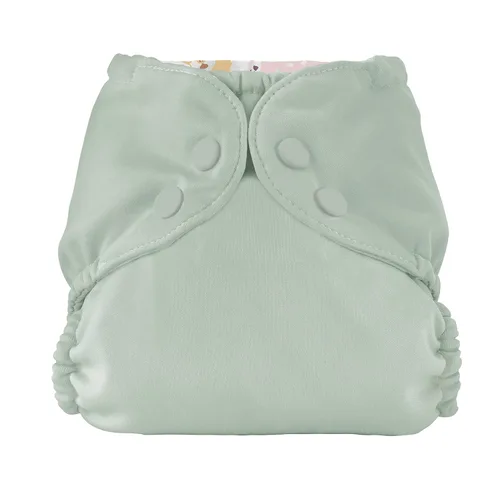Vista 26 de Esembly Cubierta para pañales de tela, pañal de natación reutilizable, impermeable, transpirable, capa exterior ajustable sobre interior absorbente