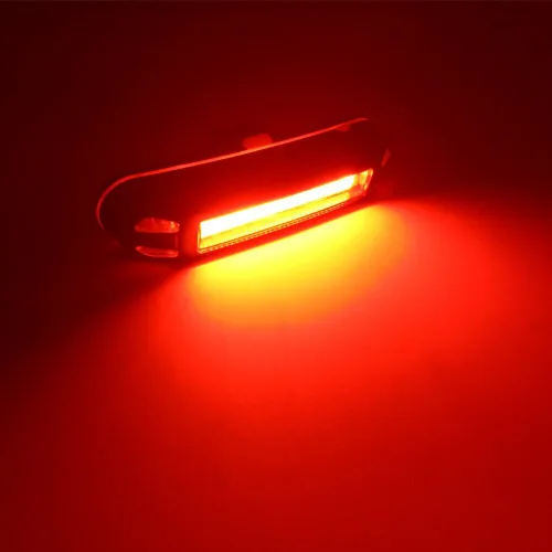 Vista 6 de Superdream Luz trasera impermeable de la bici USB recargable, luz trasera de bicicleta LED para la linterna de seguridad de ciclismo