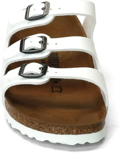 Vista 3 de Birkenstock - Sandalias de plantilla suave Florida para mujer, ancho regular