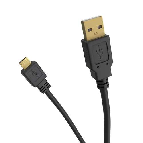 Vista 5 de Cmple - Cable micro USB macho a macho de 6 pies Cable de carga Micro USB de sincronización de datos Cable USB a USB para teléfono Android, portátil