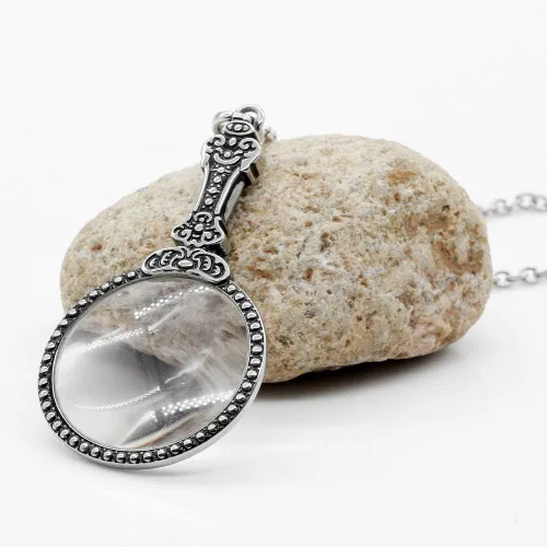 Vista 3 de Controse Collar de espejo encantado (colgante de cristal de magnificación)
