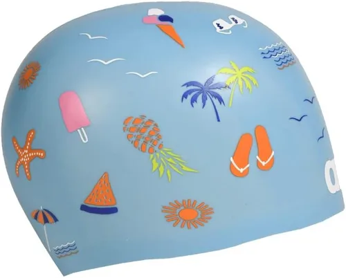 Vista 2 de Arena Poolish Molded Silicone Swim Cap for Training and Racing