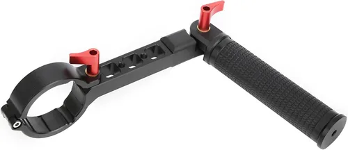 Vista 2 de Mango de metal - Montaje en el cuello - Soporte de brazo de extensión - Estabilizador de ángulo ajustable - Agarre de mango de cámara - para grúa 2S