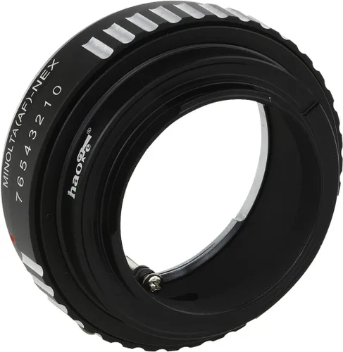 Vista 3 de Haoge Adaptador de montaje de lente para Sony Alpha A-Type Minolta MAF AF Mount lente a cámara Sony E Mount NEX como a3000 a3500 a5000 a5100 a6000