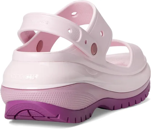 Vista 5 de Crocs - Sandalias unisex clásicas de plataforma Mega Crush con cuña