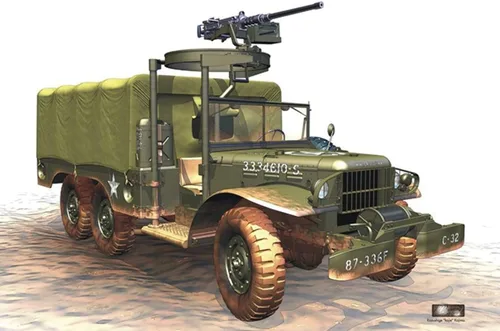 Vista 2 de Unbekannt AFV-Club 35S18 Dodge WC-63 6X6 Camión, Vehículos