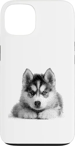 Vista 7 de Cute Siberian Husky for Dog Mom and Paw Parents Case for iPhone XR