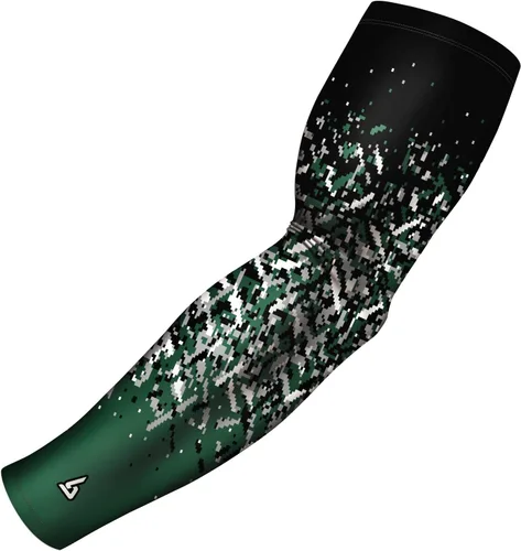 Vista 11 de B-Driven Sports Pro Fit - Manga de compresión para hombres, mujeres y jóvenes, baloncesto, béisbol, fútbol, diseños digitales individuales