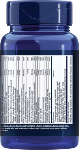 Vista 3 de Life Extension Multivitamínico de alimentos integrales, vitamina D3 derivada de plantas, A, B, C y E, además de minerales, extractos de plantas