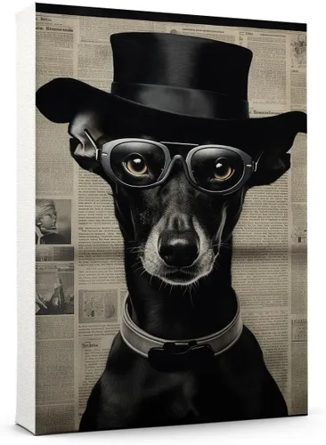Vista 50 de Thuan Affenpinscher - Póster de lienzo con tus fotos, arte de pared para decoración del hogar, regalo conmemorativo para amantes de las mascotas