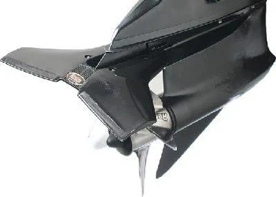 Vista 2 de Boating Accessories Nueva Serie Classic Hydrofoil Sting Ray Sr-2 Senior Se adapta a 40-350hp Blanco
