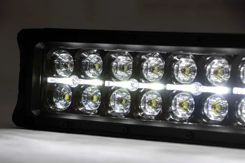 Vista 2 de Rough Country 40" Barra de luz LED DRL CREE curvada de dos filas de la serie Black - 72940BD