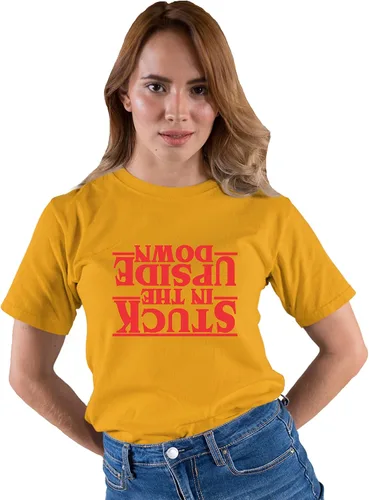 Vista 13 de Go All Out Camiseta para adultos Stuck in The Upside Down