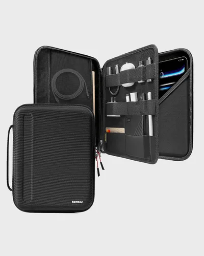 Vista 7 de tomtoc Funda tipo cartera para iPad Pro M5/M4 de 13 pulgadas, iPad Air M3/M2 2025-2024, iPad Pro M2/M1 de 12.9 pulgadas, funda protectora