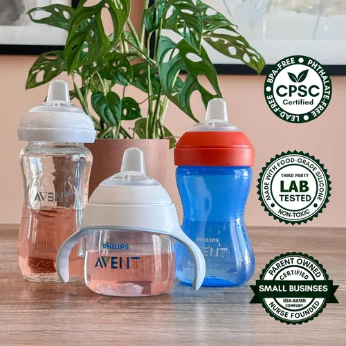 Vista 5 de Boquillas para biberones naturales Philips Avent, paquete de 4