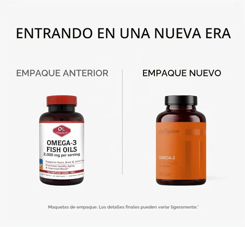 Vista 2 de Olympian Labs Mega Omega 3 aceites de pescado, 60 sietes,3148