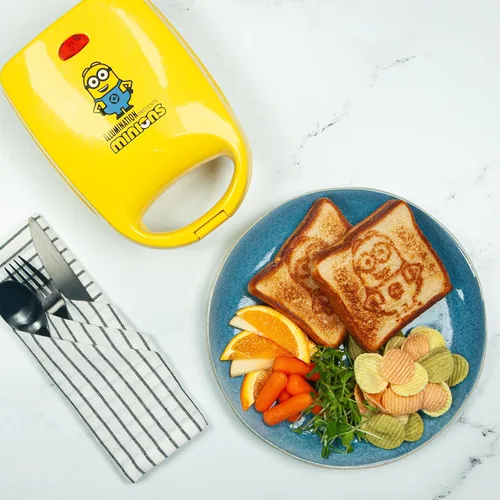 Vista 11 de Uncanny Brands Disney Lilo and Stitch Sandwichera Individual - Pequeño Electrodoméstico de Cocina