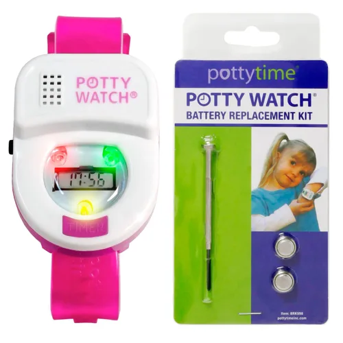 Vista 14 de Reloj recordatorio de hora para ir al baño para niños, talla única , Azul
