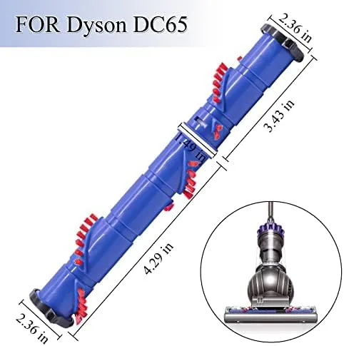 Vista 7 de ilovelife Barra de repuesto para cepillo DC65, DC66 Brushroll Spinner Cepillos compatibles con aspiradora Dyson DC65, DC66 y UP-13