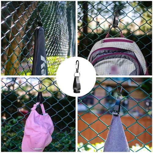 Vista 5 de Tennis Ball Holder, Pickleball Holder Bag for Women, Men & Teens, Ball Pouch, Mesh Waist Hip Bag Carrier, Easy Holding 6-8 Pickle Balls or Tennis